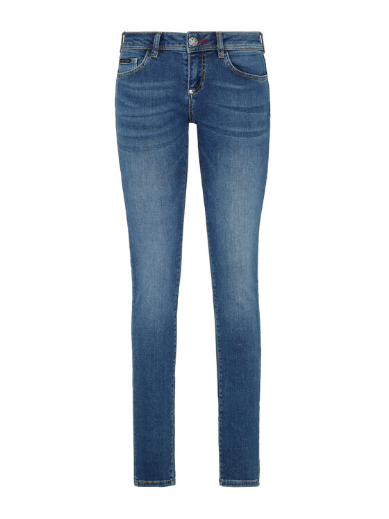 PHILIPP PLEIN PHILIPP PLEIN Jeansy 1501 Niebieski jasny Slim Fit