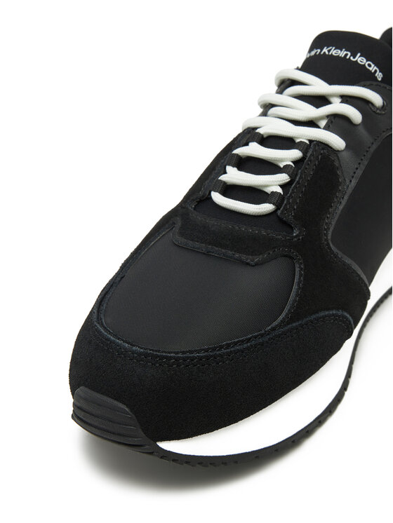 Calvin Klein Jeans Calvin Klein Jeans Сникърси Retro Sock Runner Mg YM0YM01152 Черен