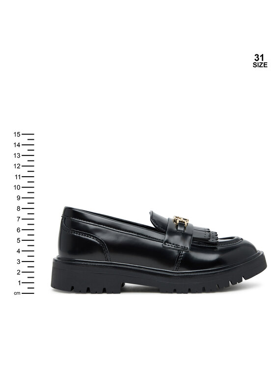 Tommy Hilfiger Tommy Hilfiger Туфлі Low Cut Shoe T3A4-34011-1453 S Чорний