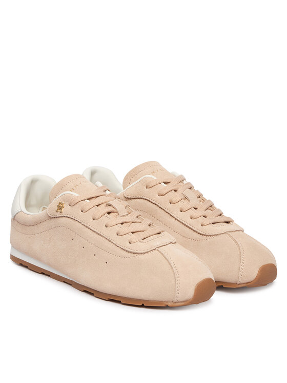Tommy Hilfiger Tommy Hilfiger Sneakersy Th Bella Low Runner Suede FW0FW09189 Ružová