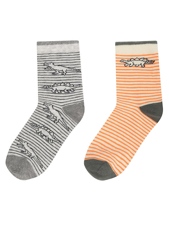 Action Boy Action Boy Довгі шкарпетки 8KB-002-AW23 (2-pack) Оранжевий