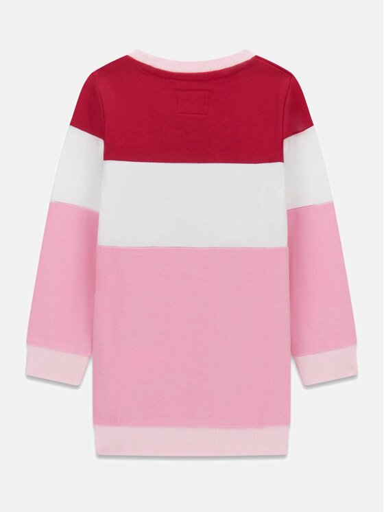Guess Kids Guess Kids Sukienka codzienna 183733 Różowy Classic Fit