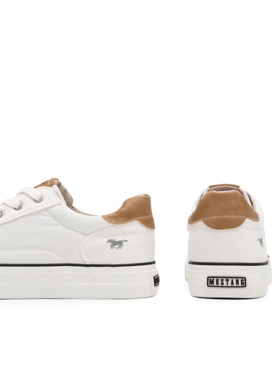 Mustang Mustang Sneakers aus Stoff 1272-307-1 Weiß