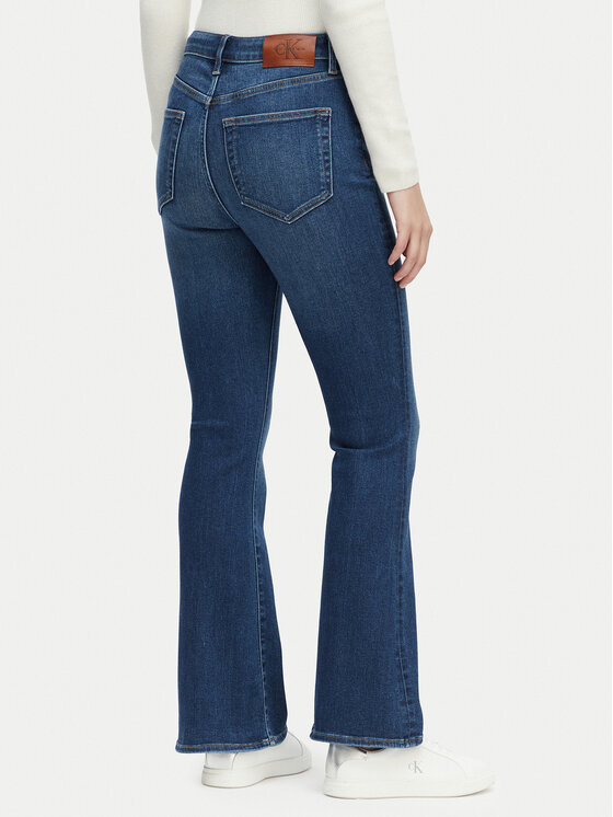 Calvin Klein Jeans Calvin Klein Jeans Jeans hlače LV047G917G Modra Flare Fit
