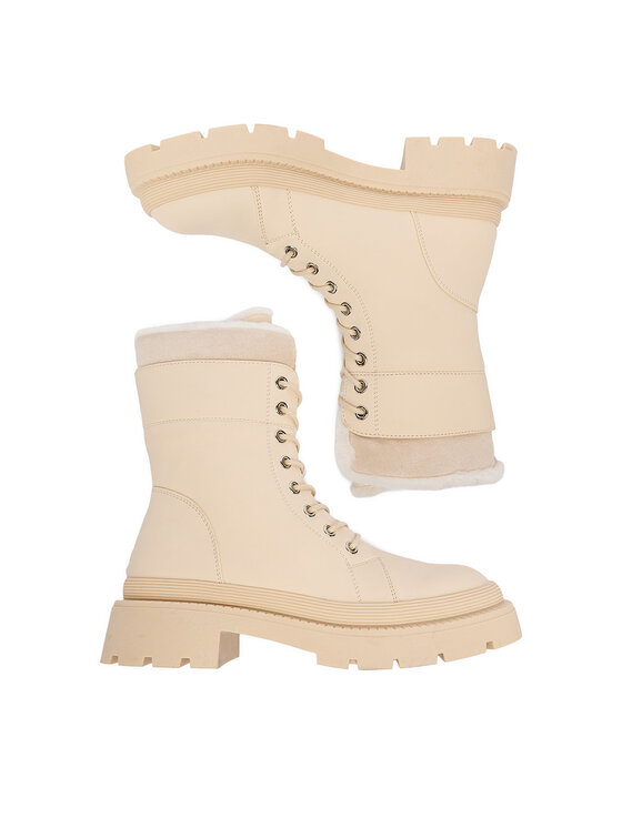 DeeZee DeeZee Schnürschuhe 13096-19 Beige