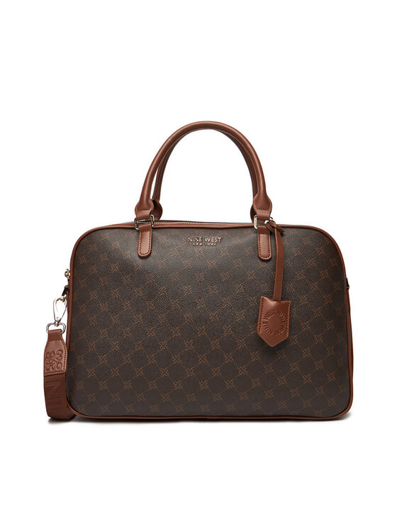 Nine West Nine West Torba za laptop CEO-NEBRASKA-LDA78172 Smeđa