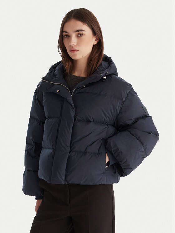 Calvin Klein Calvin Klein Pehelykabát LV044D525G Sötétkék Relaxed Fit