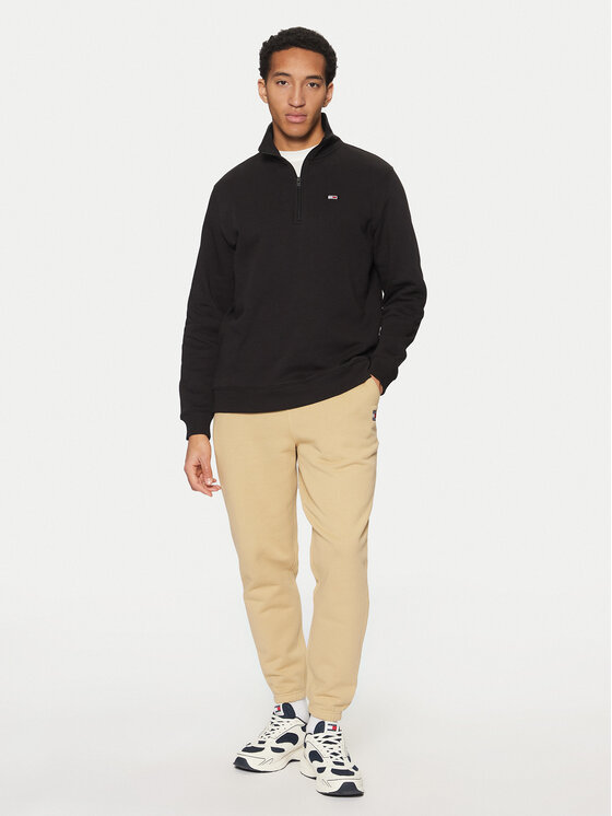 Tommy Jeans Tommy Jeans Džemperis DM0DM20339 Juoda Regular Fit