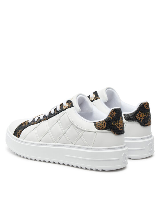 Guess Guess Снікерcи Dattice FLFDAT FAL12 Білий