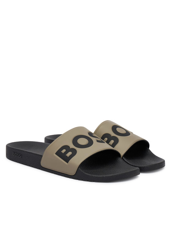 BOSS BOSS Klapki Aryeh 50536835 Brązowy