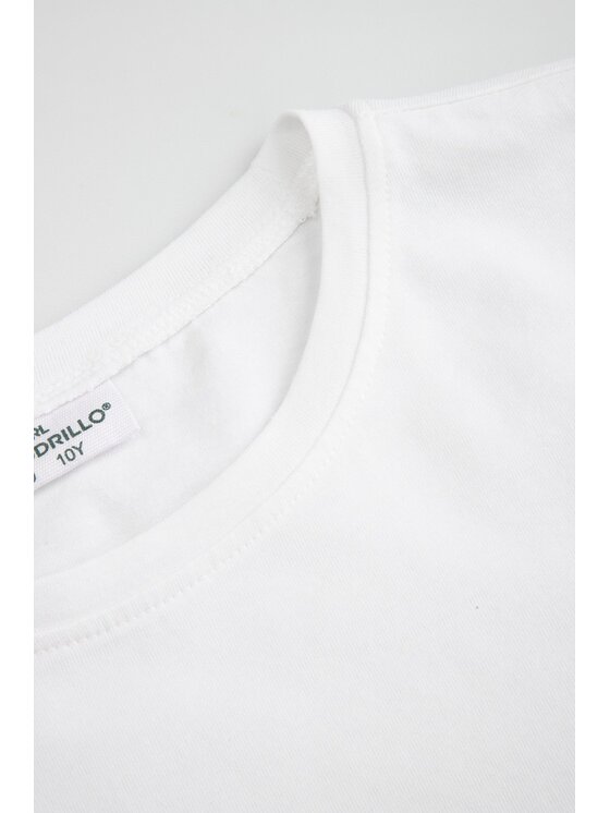 Coccodrillo Coccodrillo T-Shirt WC6143201VGA-001 Biały Regular Fit