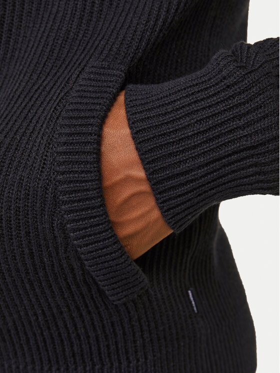 Jack&Jones Jack&Jones Kardigan Pannel 12258474 Crna Regular Fit