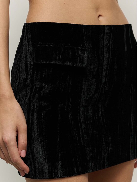 La Mania La Mania Gonna MINI Nero Classic Fit