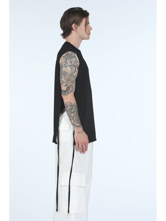 N°21 N°21 T-Shirt 23EN1M0F08141579000 Czarny Regular Fit