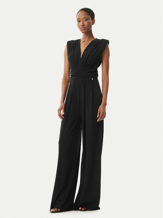 Rinascimento Salopetă CFC0123771003 Negru Regular Fit