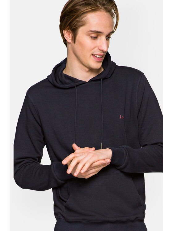 Lancerto Lancerto Bluza Skyler Granatowy Regular Fit