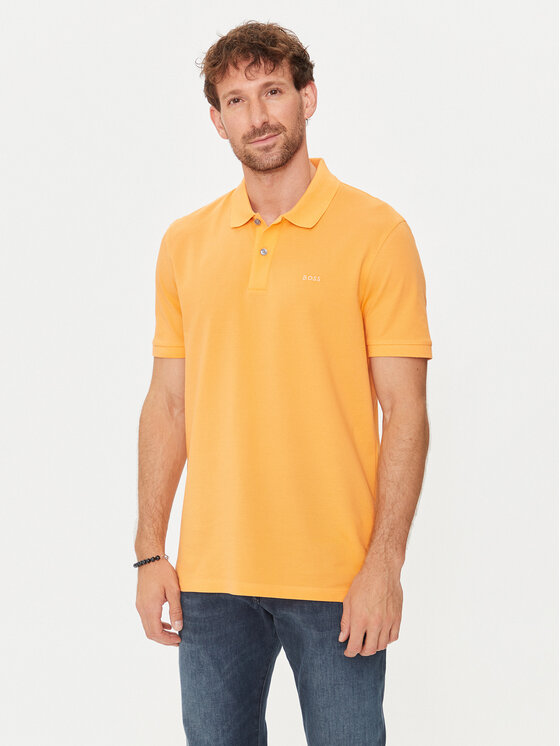 BOSS Polo Pallas 50468301 Giallo Regular Fit, taglia : XL