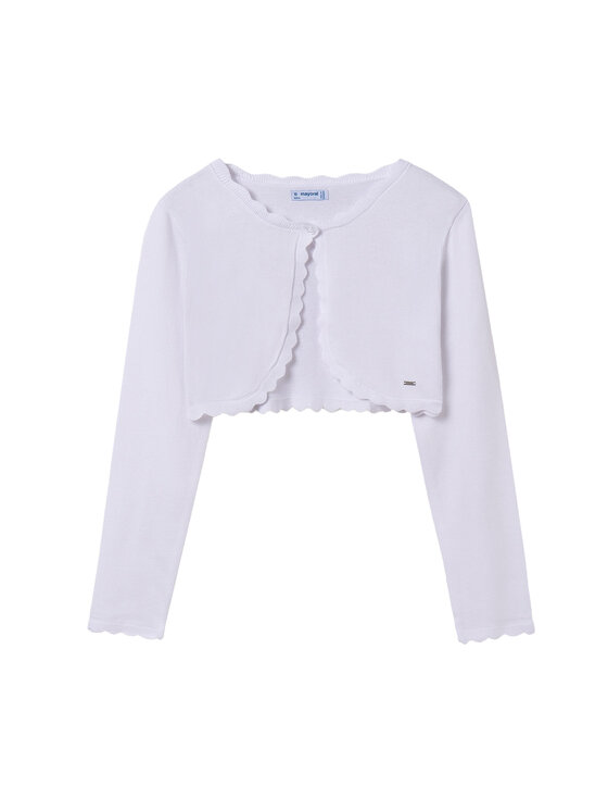 Mayoral Mayoral Bolero 332 Bijela Regular Fit