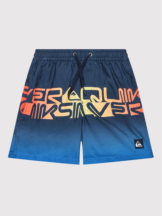 Quiksilver Kopalne Hlače Word Block 14 EQBJV03403 Mornarsko Modra Regular Fit