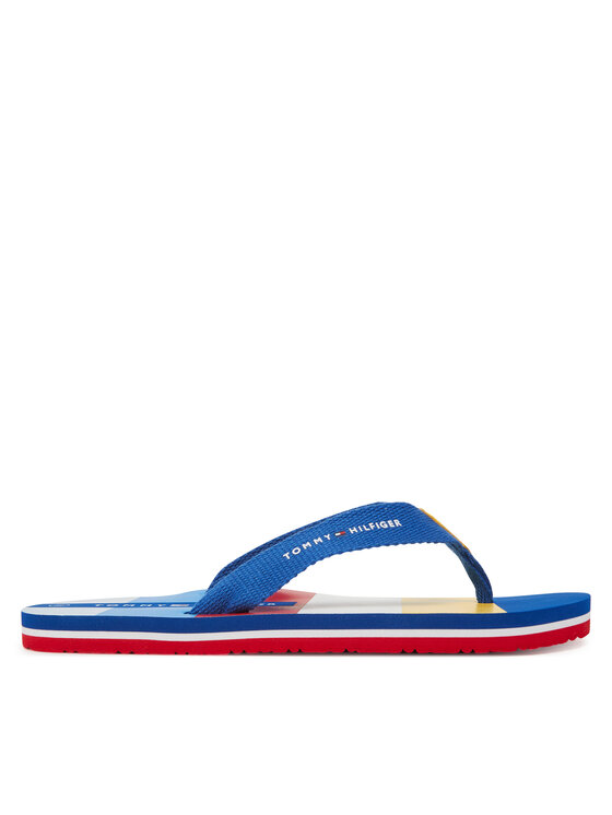 Tommy Hilfiger Tommy Hilfiger Zehentrenner T3X8-33907-0058Y913 S Dunkelblau