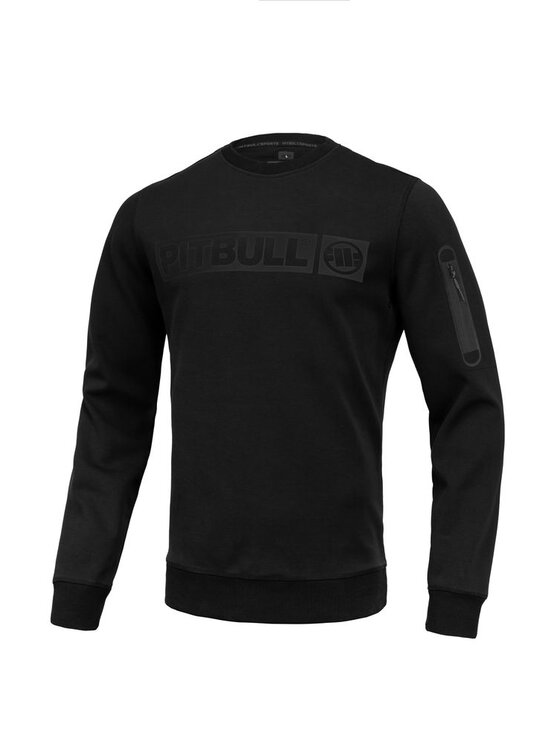 PITBULL PITBULL Bluza Beyer Czarny Regular Fit