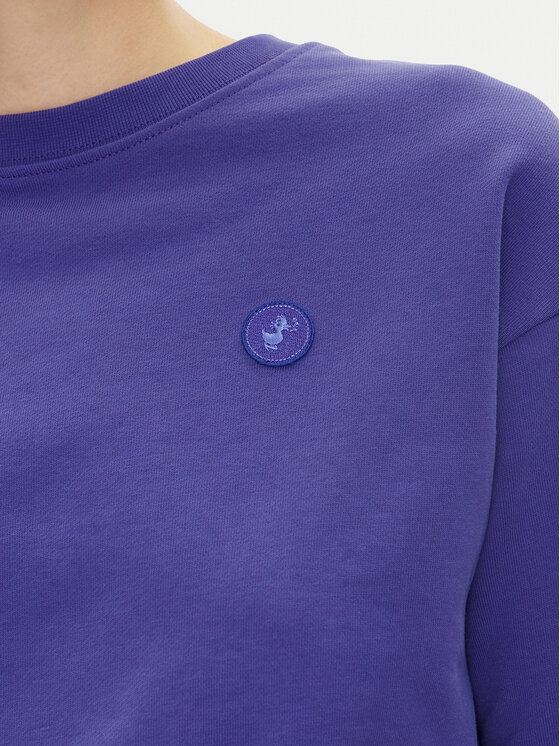 Save The Duck Save The Duck Džemperis DF1180W CLEE20 Violetinė Relaxed Fit