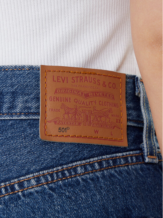 Levi's® Levi's® Jeansy 501® Original A8746-0001 Niebieski Slim Fit