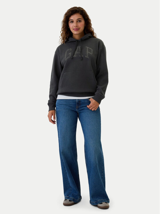 Gap Gap Bluză 463506-56 Negru Regular Fit