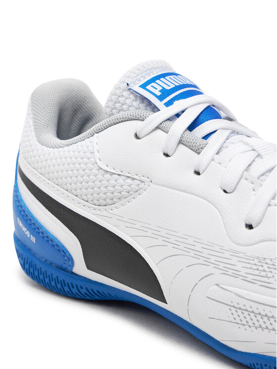 Puma Puma Ghete pentru fotbal Truco III Jr 107980 Alb