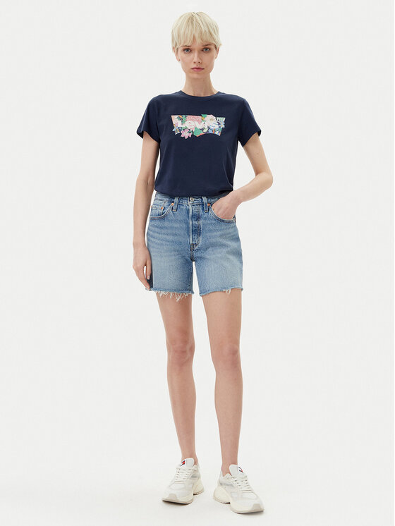 Levi's® Levi's® Дънкови шорти A9296-0001 Син Regular Fit