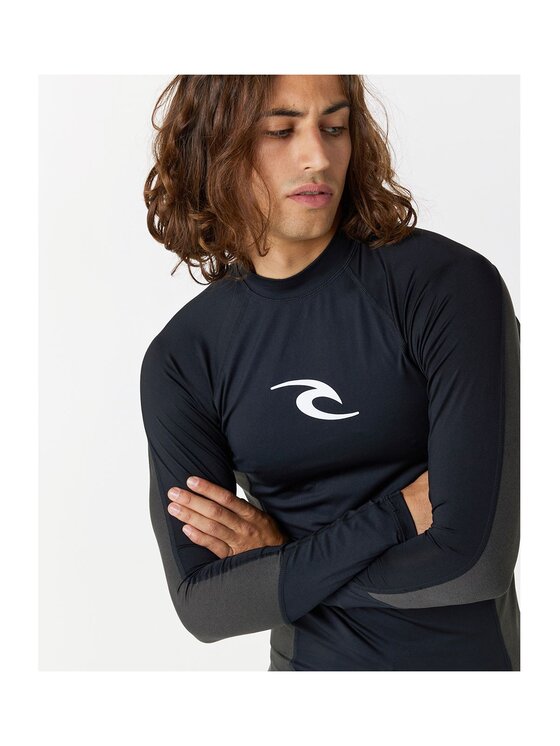 Rip Curl Rip Curl Koszulka do pływania Waves Upf Perf L/S Czarny