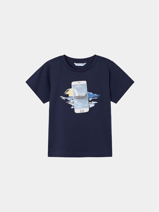 Mayoral Mayoral T-Shirt 3003 Σκούρο μπλε Regular Fit