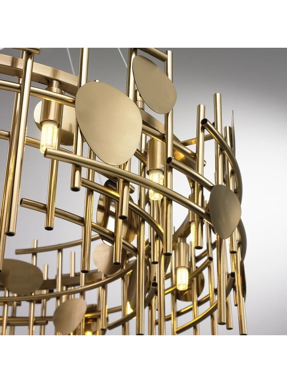 MIAhome MIAhome Lampa wisząca złota Plaquita 60 m Złoty