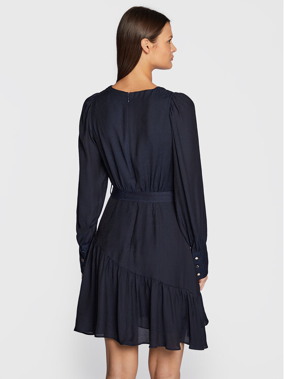 Morgan Morgan Kleid für den Alltag 222-RNOMAD Dunkelblau Regular Fit