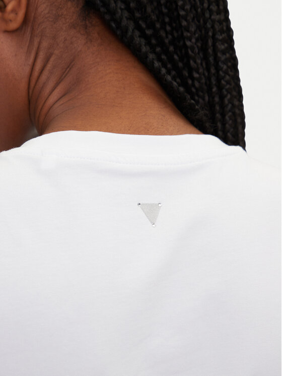 Guess Guess Tricou 172941 Alb Classic Fit