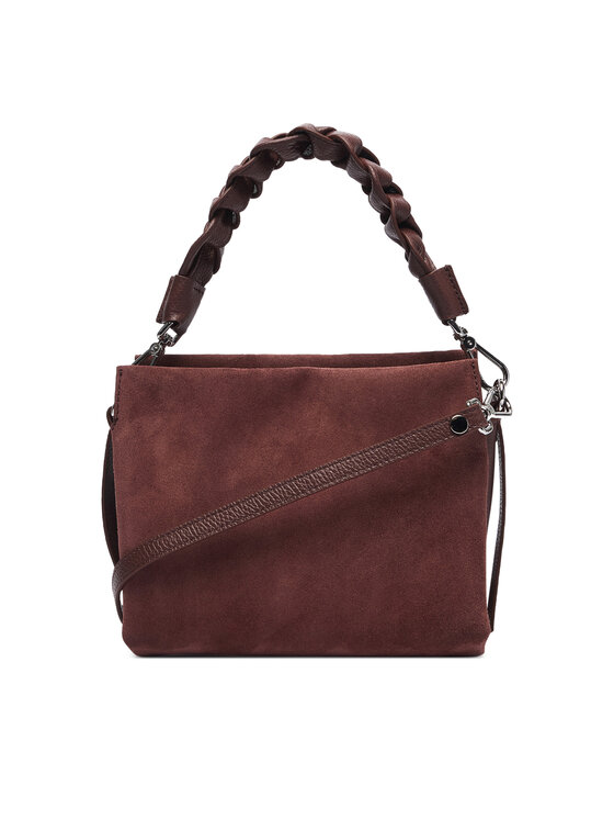 Coccinelle Coccinelle Torebka P6P Boheme Suede Bimaterial E1 P6P 58 01 01 Bordowy