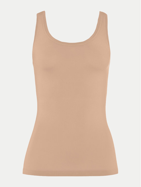 Hanro Hanro Marškinėliai Touch Feeling 71814 Smėlio Slim Fit