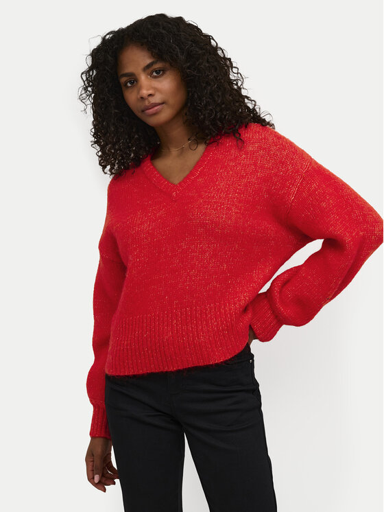 Kaffe Kaffe Sweater Trina 10508973 Piros Loose Fit