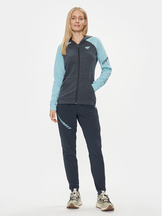 Dynafit Dynafit Tehnička majica dugih rukava 24/7 Ptc Zip Hoody W 71507 Plava Regular Fit