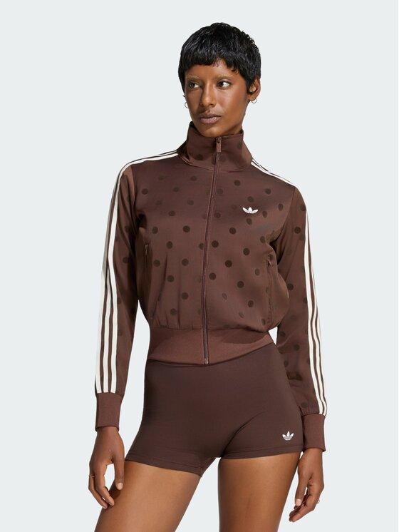 adidas adidas Top 161736 Brązowy Regular Fit