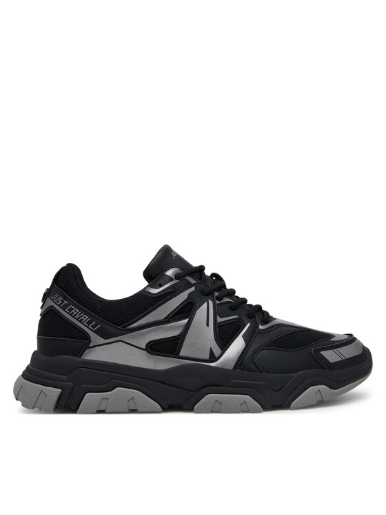 Just Cavalli Just Cavalli Sneakers 78QA3SH6 ZSC49 Schwarz