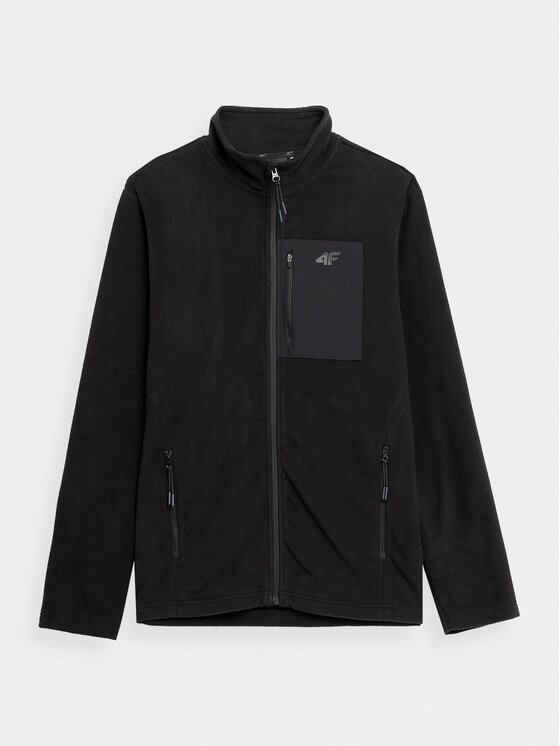 4F 4F Fleece 4FAW23TFLEM123 Μαύρο Regular Fit