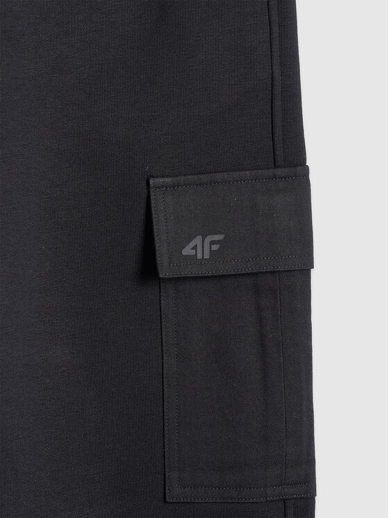 4F 4F Spodnie dresowe CITY LINES Czarny Oversize