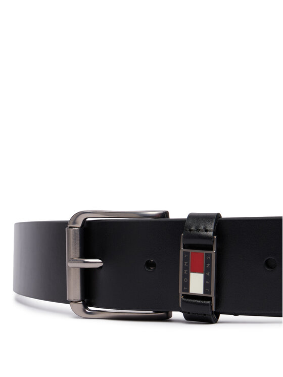 Tommy Jeans Tommy Jeans Nadrágszíj Tjm Tommy Roller Buckle 4.0 AM0AM14460 Fekete