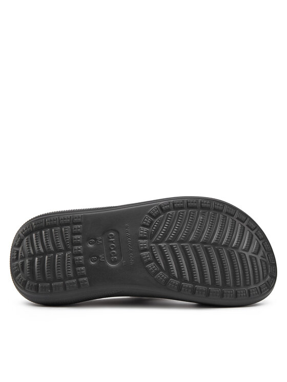 Crocs Crocs Šľapky Classic Crush Sandal 207670 Čierna