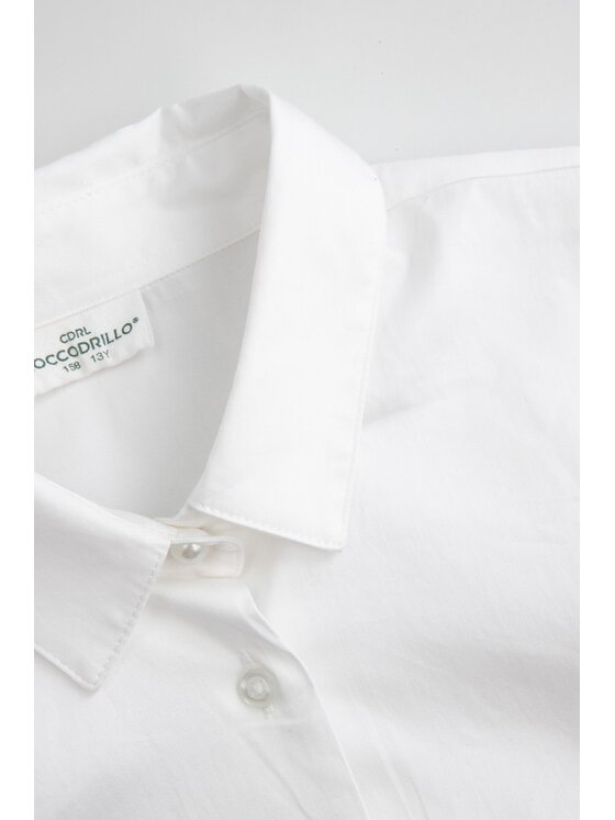 Coccodrillo Coccodrillo Koszula WC6140102BSG-001 Biały Regular Fit