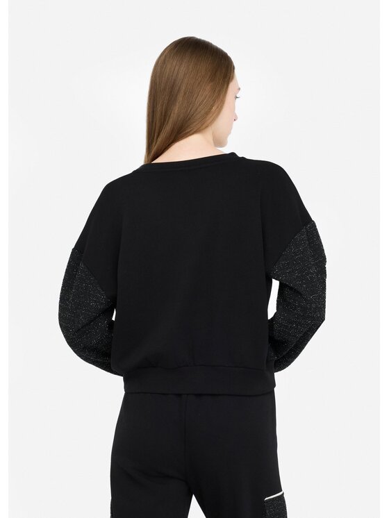 Liu Jo Liu Jo Felpa TF5158FS32109Z49 Nero Regular Fit