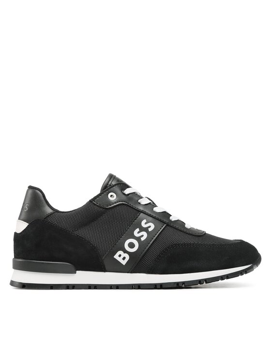 Sneakers Boss J29332 S Negru