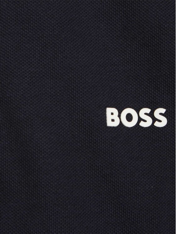 BOSS Boss Marškinėliai J05P12 M Tamsiai mėlyna Regular Fit