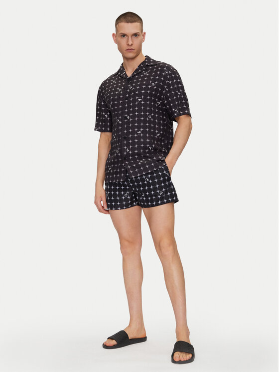 Calvin Klein Swimwear Calvin Klein Swimwear Ing KM0KM01148 Fekete Regular Fit